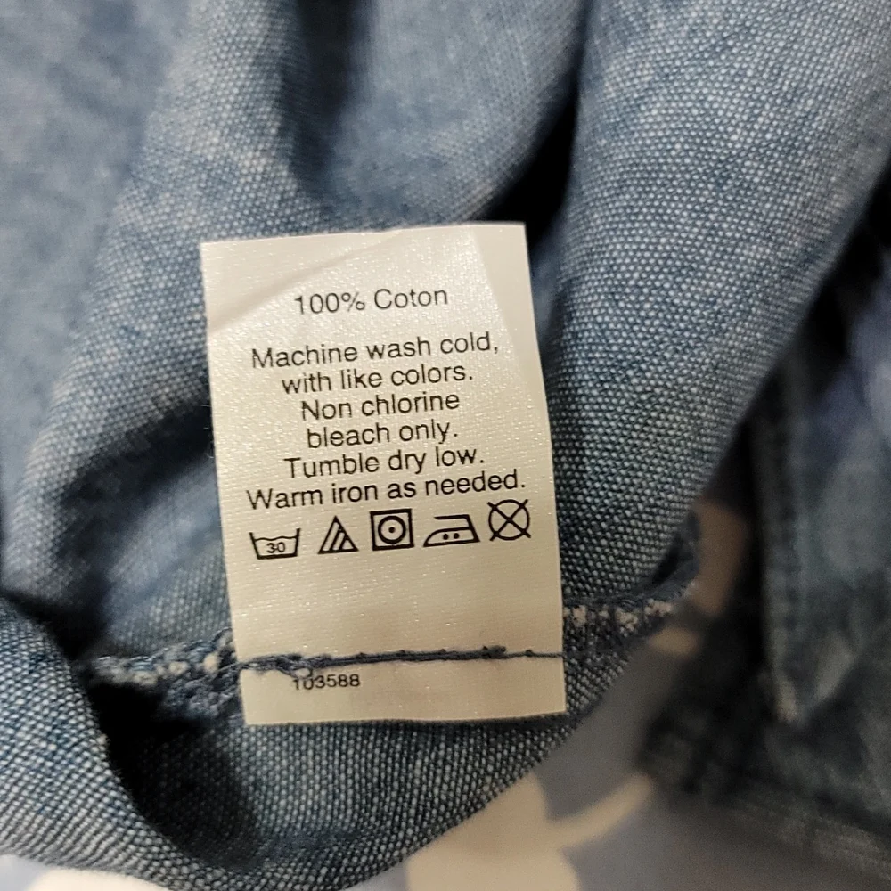 NWT! J.Crew factory chambray ruffle sleeve sheath dress - Picture 5 of 7